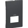LK Fuga tangent for USB 3.0 udtag, koksgrå