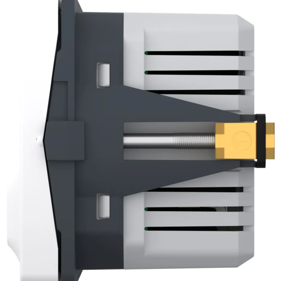 LK Fuga USB-lader A+C, 1 modul, hvid