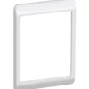 LK Opus 66 ramme, kombi, 1,5 modul, lodret, hvid