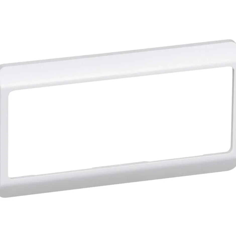 LK Opus 66 ramme, 2 modul, vandret, hvid