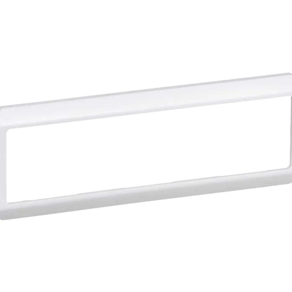 LK Opus 66 ramme, 3 modul, vandret, hvid