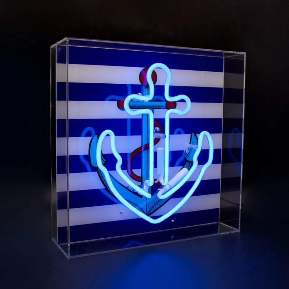 Locomocean Anker neonskilt