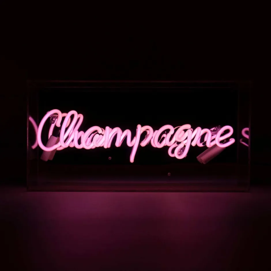 Locomocean Champagne neonskilt
