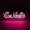Locomocean Cocktails neonskilt