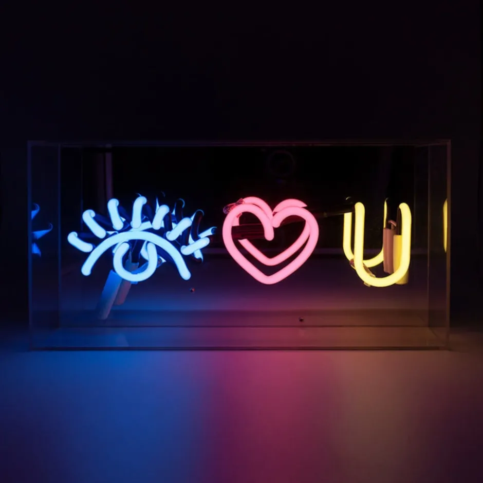 Locomocean Eye Love You neonskilt