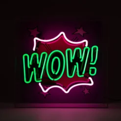 Locomocean Wow neonskilt