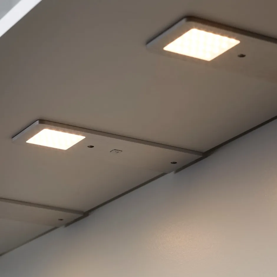 Loevschall Stella møbelspots m/on-off-dim - 5-kit/aluminium