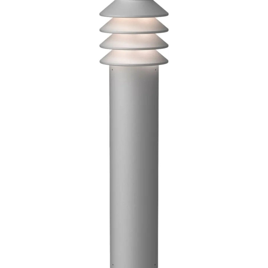 Louis Poulsen Bysted Garden havelampe, 2700K, base, aluminium, høj