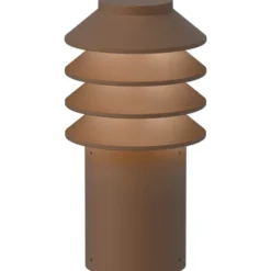 Louis Poulsen Bysted Garden havelampe, 3000K, base, corten, lav