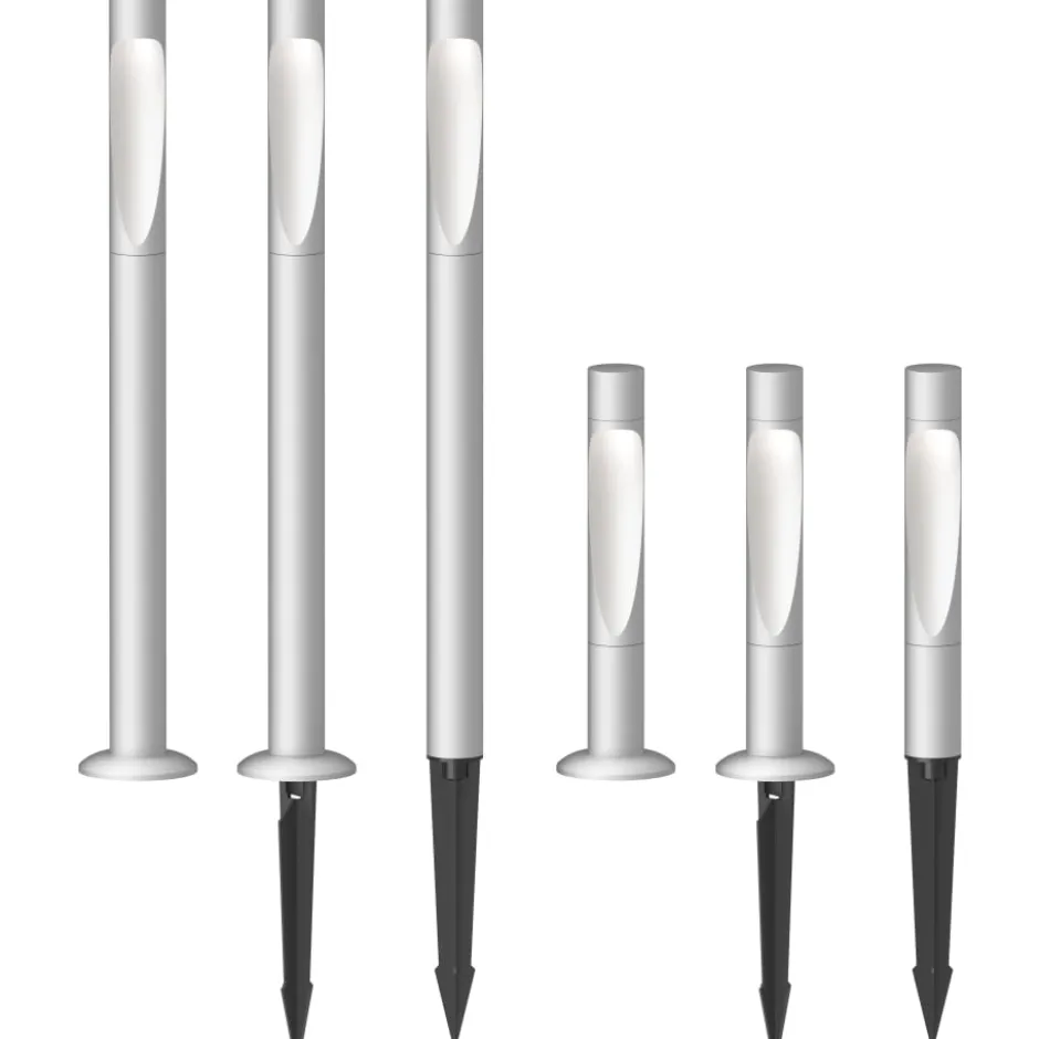 Louis Poulsen Flindt Garden havelampe, 3000K, base, aluminium, lav