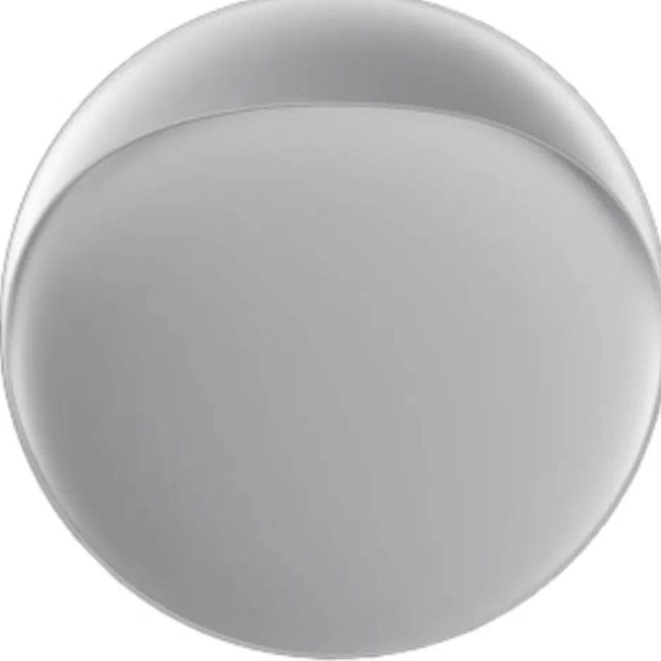 Louis Poulsen Flindt udendørs væglampe, 2700K, aluminium, Ø20 cm