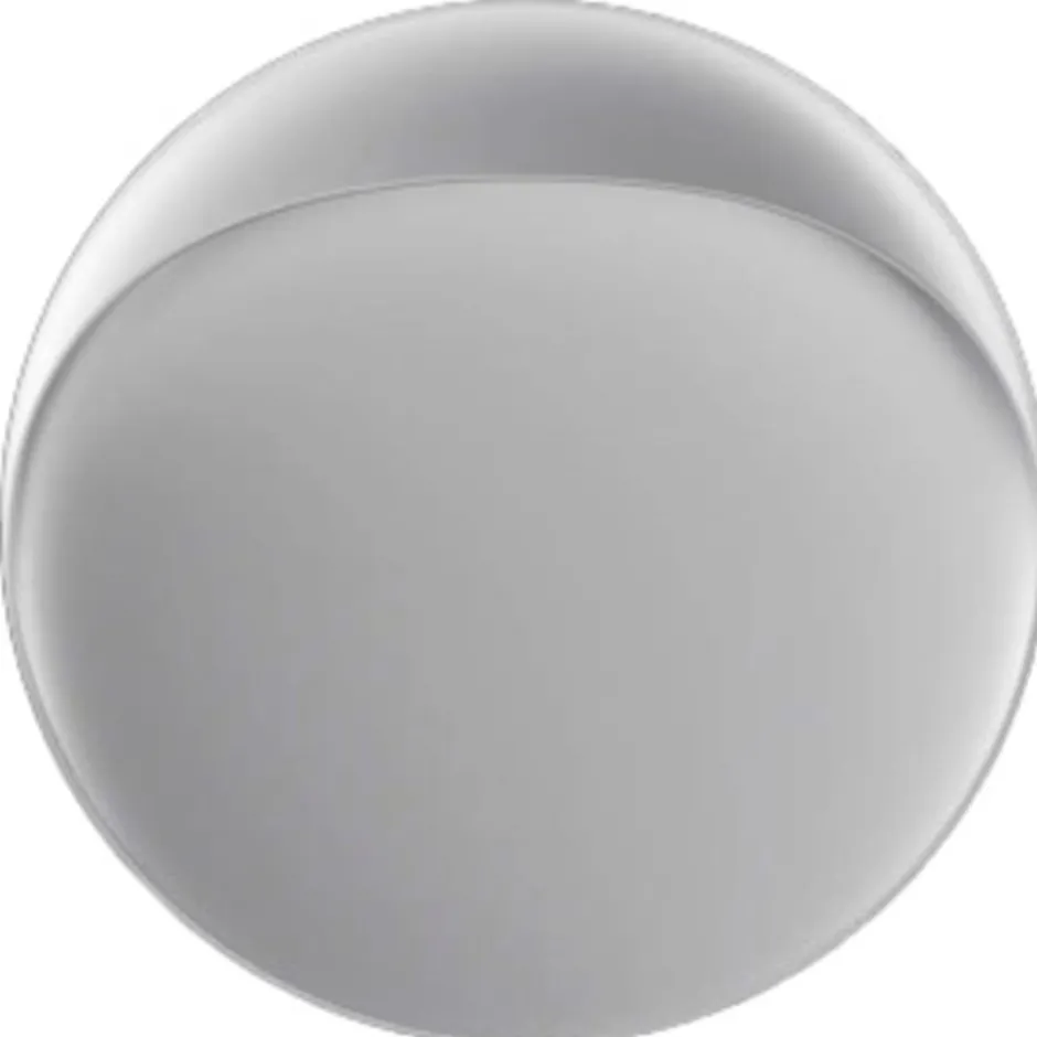 Louis Poulsen Flindt udendørs væglampe, 2700K, aluminium, Ø30 cm