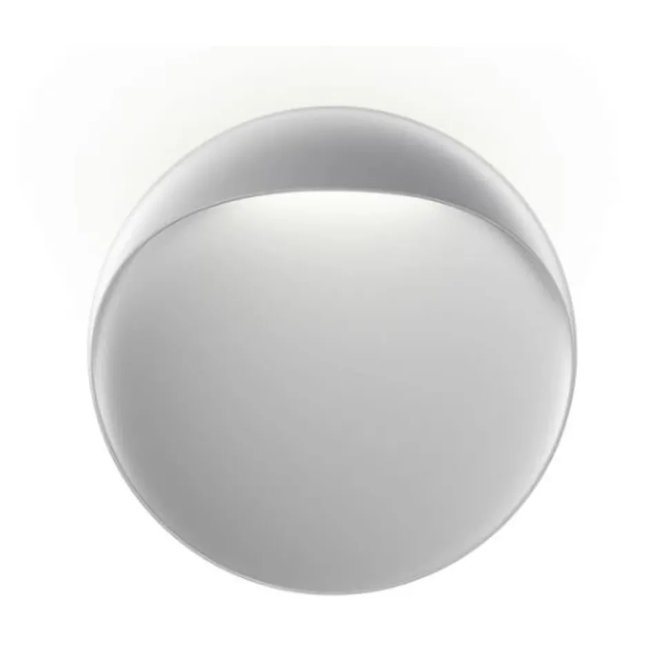 Louis Poulsen Flindt udendørs væglampe, aluminium, Ø40 cm