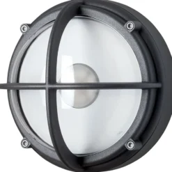 Louis Poulsen skotlampe, 3000K, uafskærmet, klar grå