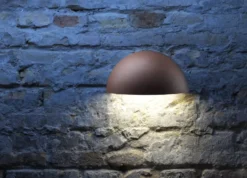 Lumenlight Bolero udendørs væglampe, corten