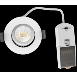 Lumenlight Tano indbygningsspot, hvid
