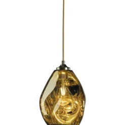 Lupia Drop pendel, guld