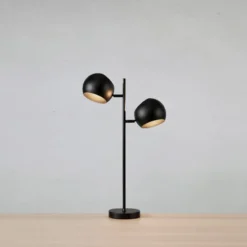 Markslöjd Edgar bordlampe, sort