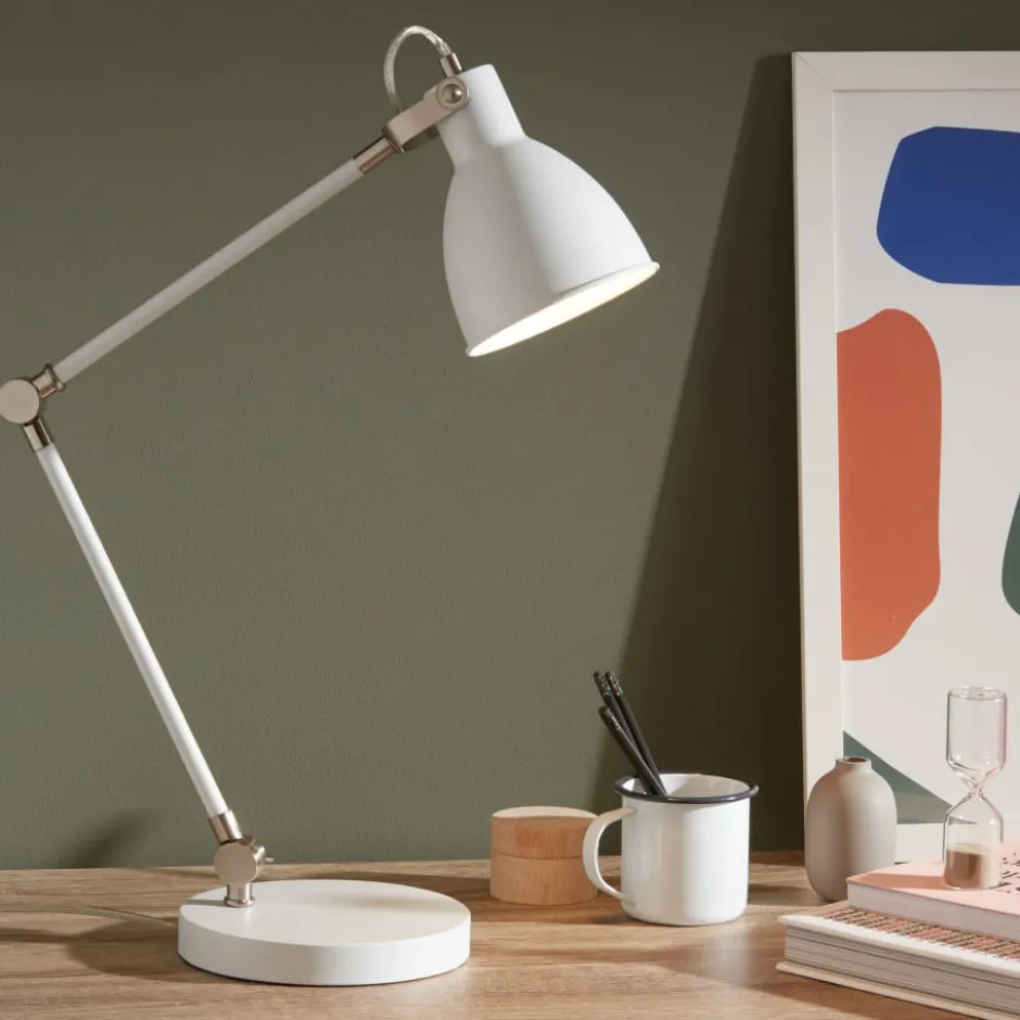 Markslöjd House arkitektlampe, hvid