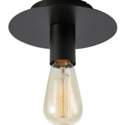 Markslöjd Piatto loftlampe, sort