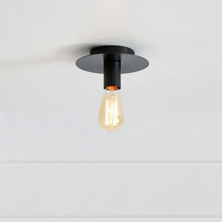 Markslöjd Piatto loftlampe, sort