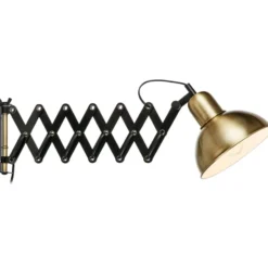 Markslöjd Riggs væglampe, antik messing