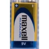 Maxell 9V batteri, 1 stk.
