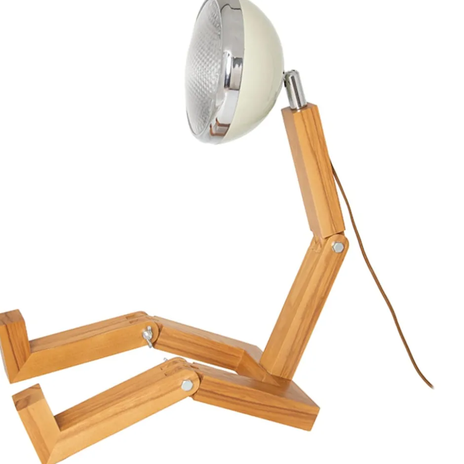 Mega Mr Wattson lampe, hvid