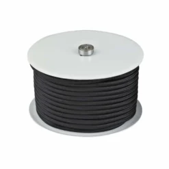 25 meter Halo Design stofledning, sort