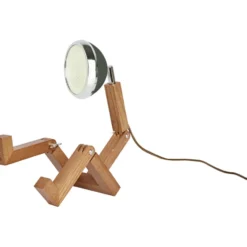 Mini Mr Wattson bordlampe, mørkegrøn