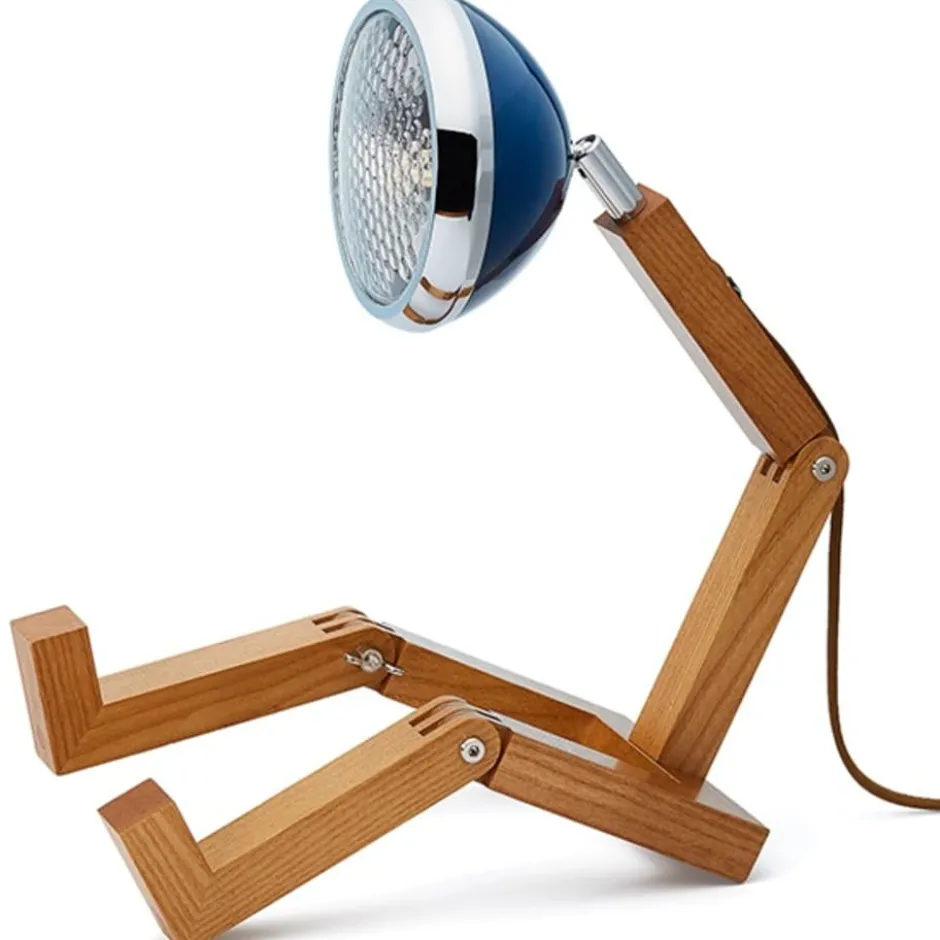 Mr Wattson bordlampe, blå