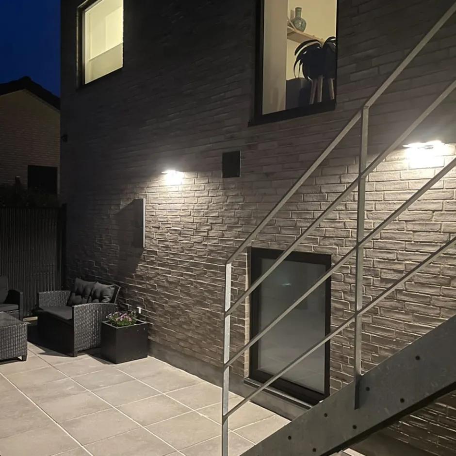 Mylight Brick solcelle væglampe med sensor
