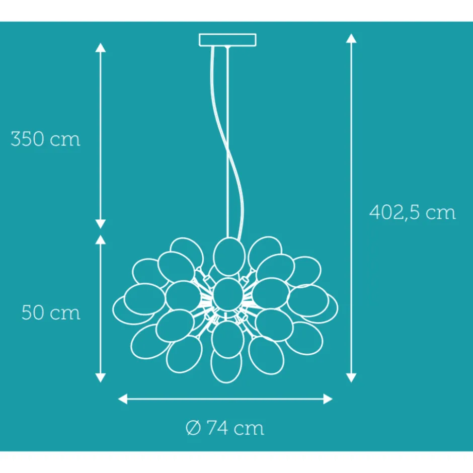Nielsen Light Astralis lysekrone