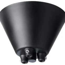 Nielsen Light baldakin, 3 udgange, sort
