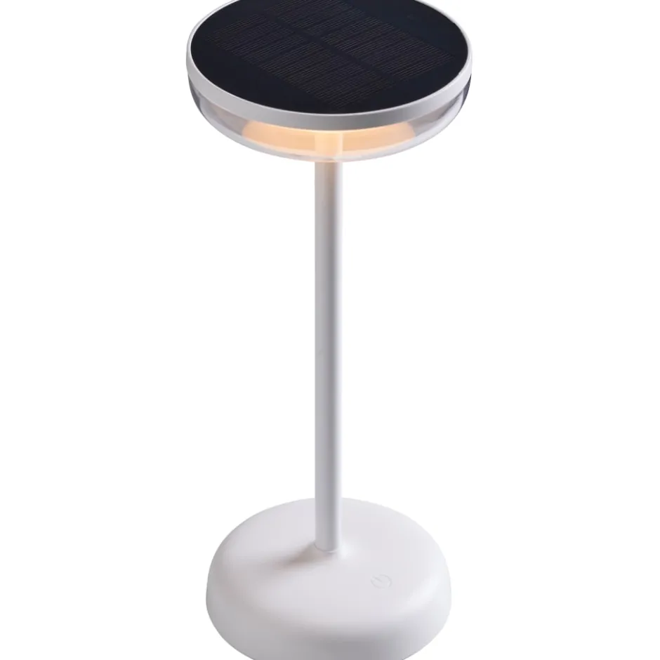 Nielsen Light Breeze solcelle bordlampe, hvid
