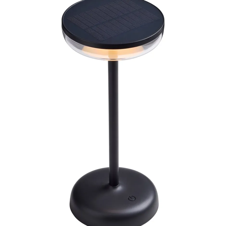 Nielsen Light Breeze solcelle bordlampe, sort