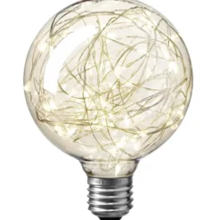 Nielsen Light Clara E27 globepære, 2500K, 1W, Ø9,5 cm