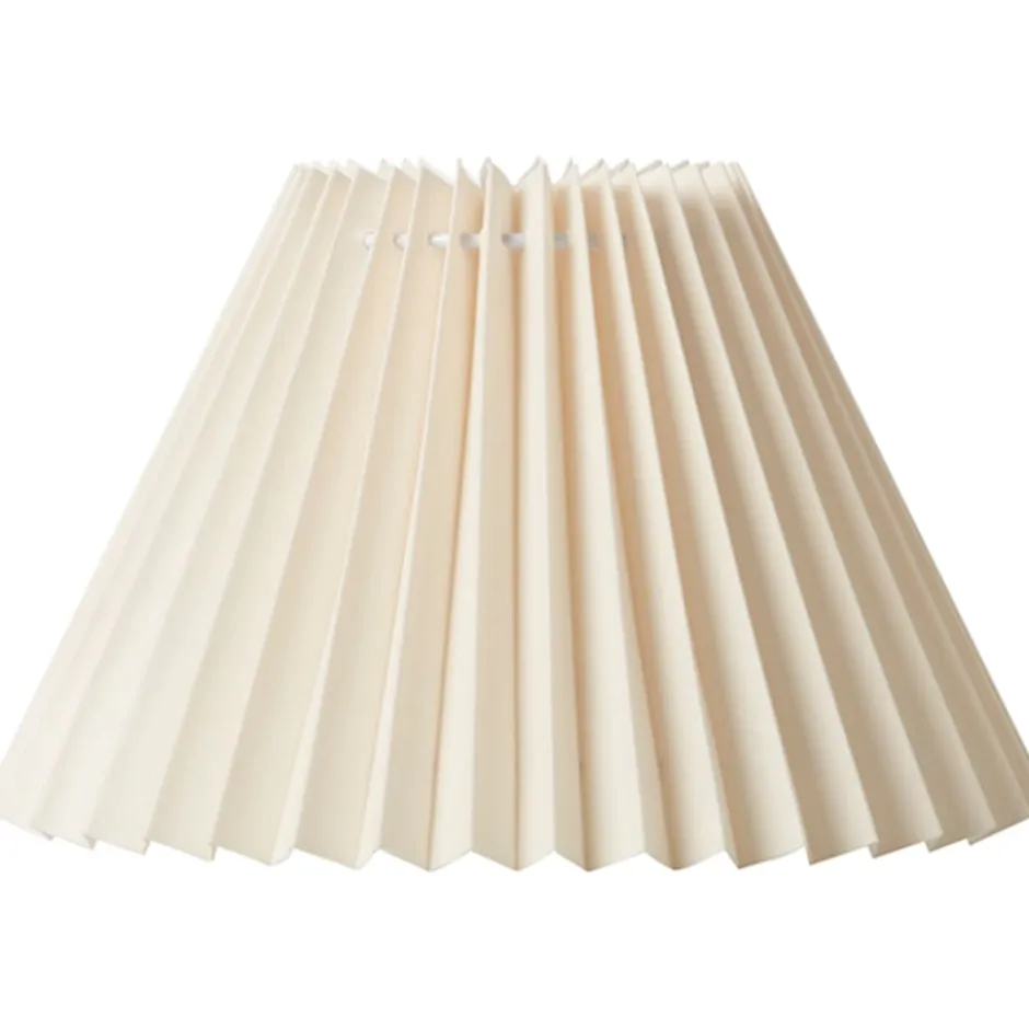 Nielsen Light Emma Hacienda Plisse lampeskærm, beige, H15 cm