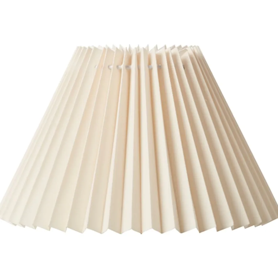 Nielsen Light Emma Hacienda Plisse lampeskærm, beige, H16 cm