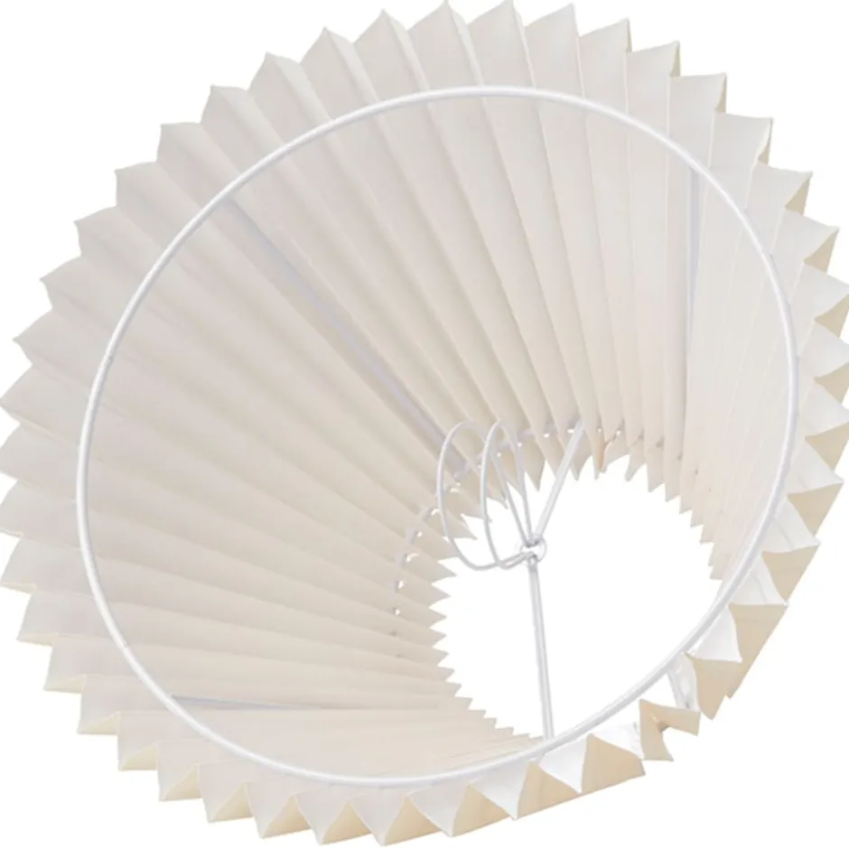 Nielsen Light Emma Hacienda Plisse lampeskærm, beige, H16 cm
