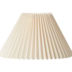 Nielsen Light Emma Hacienda Plisse lampeskærm, beige, H19 cm
