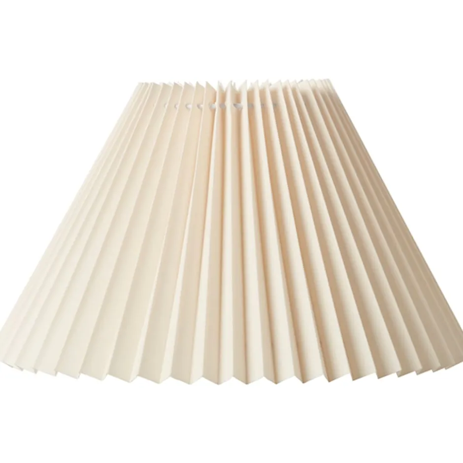 Nielsen Light Emma Hacienda Plisse lampeskærm, beige, H19 cm