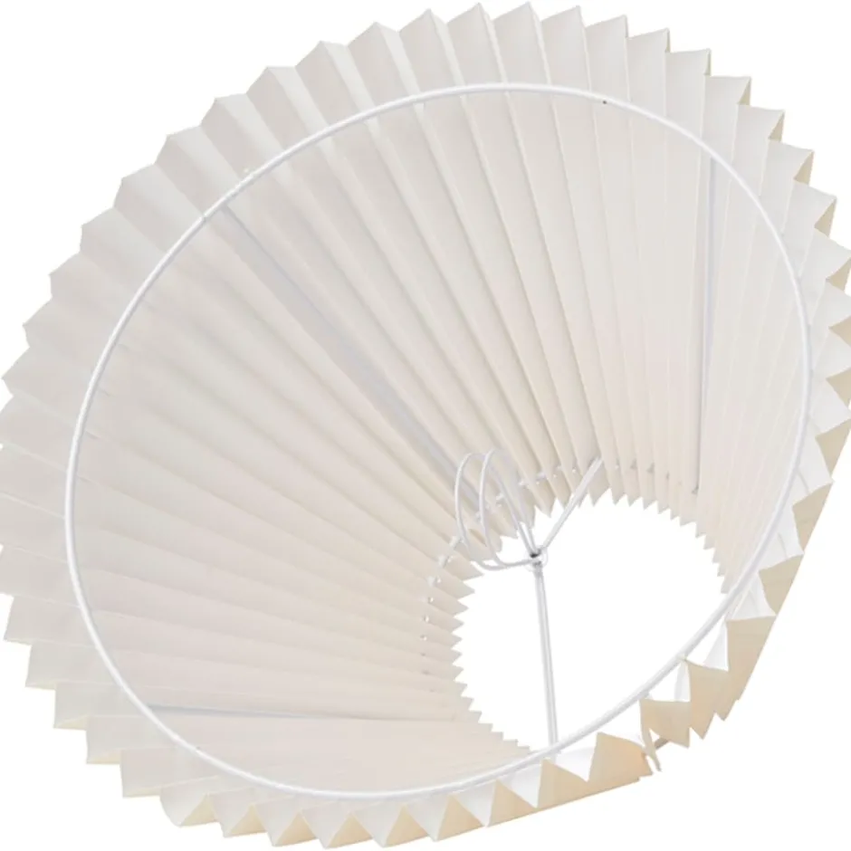 Nielsen Light Emma Hacienda Plisse lampeskærm, beige, H19 cm