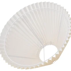 Nielsen Light Emma Hacienda Plisse lampeskærm, beige, H20 cm