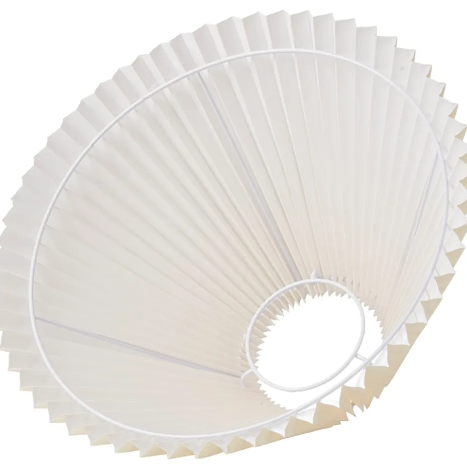 Nielsen Light Emma Hacienda Plisse lampeskærm, beige, H22 cm