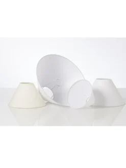 Nielsen Light Emma Palachio lampeskærm, hvid, H12,5 cm