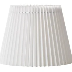 Nielsen Light Emma Villa Plisse lampeskærm, hvid, H14 cm