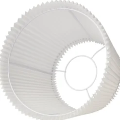 Nielsen Light Emma Villa Plisse lampeskærm, hvid, H22,5 cm