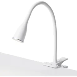 Nielsen Light Eye klemmelampe, hvid