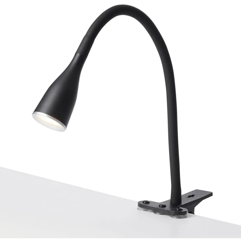 Nielsen Light Eye klemmelampe, sort